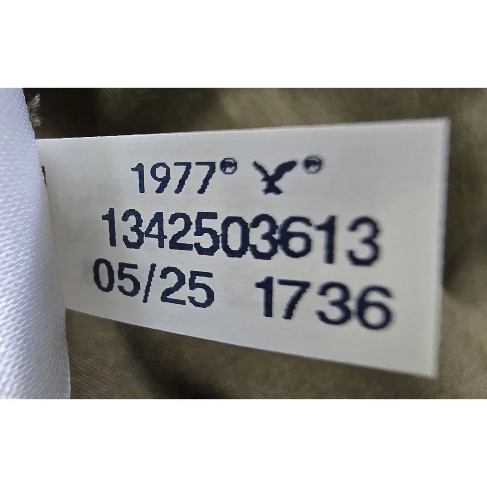 American Eagle Men's Corduroy Collar Canvas Chore Field Barn Coat Jacket XL